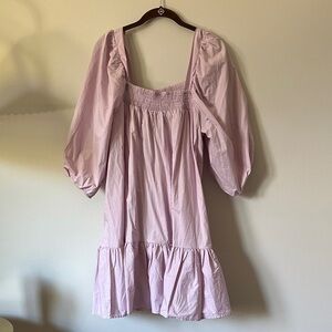 Nasty Gal Light Purple Smocked Dress